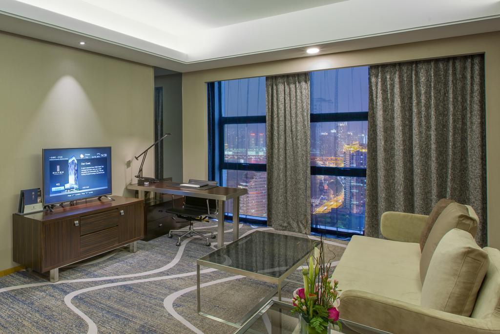 C Plaza Hotel Yuzhong Room photo